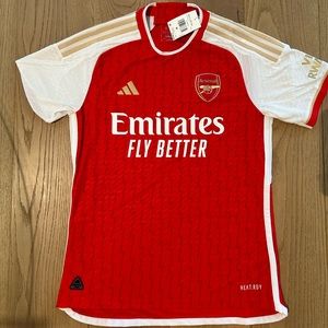 NWT Men's AUTHENTIC Adidas Arsenal Home Jersey 23/24 Size M